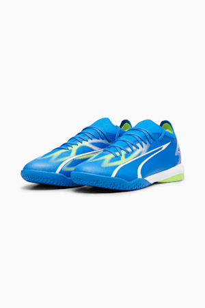 Chaussures de soccer avec crampons ULTRA MATCH IT Homme, Ultra Blue-PUMA White-Pro Green, extralarge